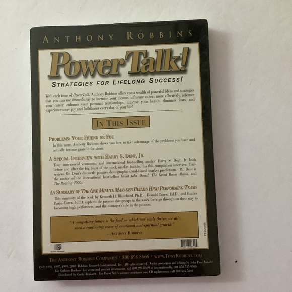 Tony Robbins 5 CDs never used and wrapped in plastic - Picture 9 of 11